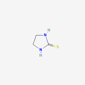 molecular formula C3H6N2S B1671646 Ethylenethiourea CAS No. 96-45-7