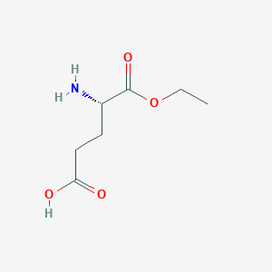 molecular formula C7H13NO4 B1671649 L-Glutamic acid 5-ethyl ester CAS No. 1119-33-1