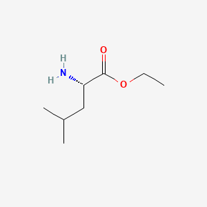 molecular formula C8H17NO2 B1671651 Ethyl L-leucinate CAS No. 2743-60-4