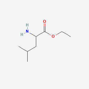 molecular formula C8H18ClNO2 B1671652 H-Leu-OEt.HCl CAS No. 2743-40-0