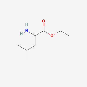 molecular formula C8H18ClNO2 B1671652 盐酸乙基亮氨酸 CAS No. 2743-40-0