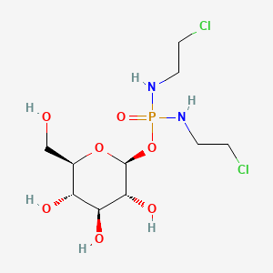 molecular formula C10H21Cl2N2O7P B1671655 Glufosfamide CAS No. 132682-98-5