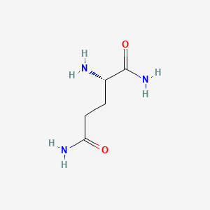 molecular formula C5H11N3O2 B1671657 谷氨酰胺 CAS No. 2013-17-4