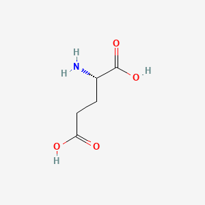 molecular formula C5H9NO4 B1671659 DL-Glutamic acid CAS No. 56-86-0
