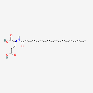 molecular formula C23H43NO5 B1671662 Stearoyl glutamic acid CAS No. 3397-16-8