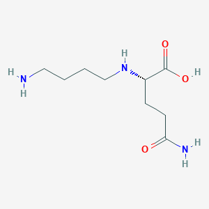 molecular formula C9H19N3O3 B1671666 Glutamylputrescine CAS No. 58316-51-1