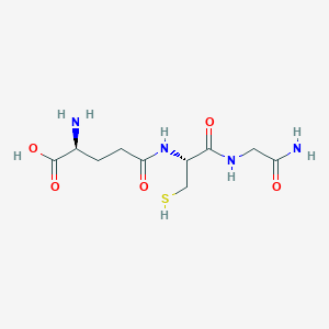 molecular formula C10H18N4O5S B1671671 Glutathione amide CAS No. 82147-51-1