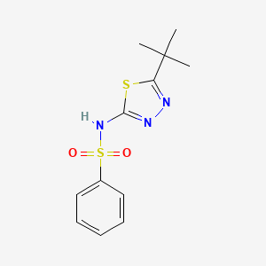molecular formula C12H15N3O2S2 B1671679 Glybuzole CAS No. 1492-02-0