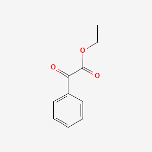 molecular formula C10H10O3 B1671688 Ethyl benzoylformate CAS No. 1603-79-8