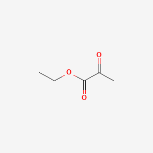 molecular formula C5H8O3 B1671689 Ethyl pyruvate CAS No. 617-35-6