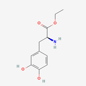 molecular formula C11H15NO4 B1671700 Etilevodopa CAS No. 37178-37-3