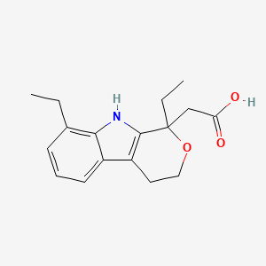 molecular formula C17H21NO3 B1671708 依托度酸 CAS No. 41340-25-4