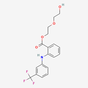 molecular formula C18H18F3NO4 B1671710 依托芬酯 CAS No. 30544-47-9