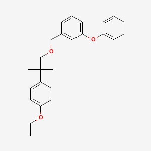 molecular formula C50H54O5 B1671711 Etofenprox CAS No. 80844-07-1