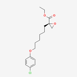 molecular formula C17H23ClO4 B1671716 Etomoxir CAS No. 124083-20-1