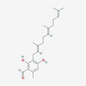 molecular formula C23H32O3 B1671720 Ilicicolin B CAS No. 22581-07-3