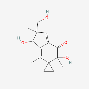 molecular formula C15H21O4 B1671722 伊鲁丁 S CAS No. 1149-99-1