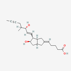 molecular formula C22H32O4 B1671730 依洛前列素 CAS No. 78919-13-8
