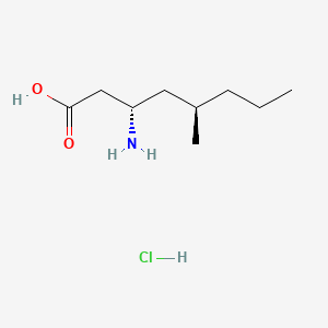 molecular formula C9H20ClNO2 B1671734 Imagabalin hydrochloride CAS No. 610300-00-0
