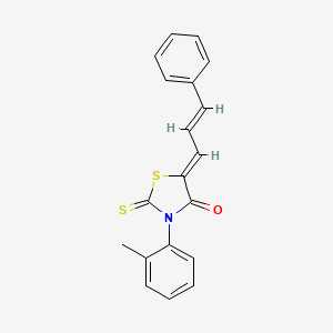 molecular formula C19H15NOS2 B1671742 Imb-10 CAS No. 307525-40-2