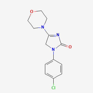 molecular formula C13H14ClN3O2 B1671749 依米托因 CAS No. 188116-07-6