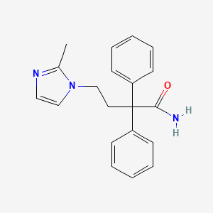 molecular formula C20H21N3O B1671752 Imidafenacin CAS No. 17010-16-5