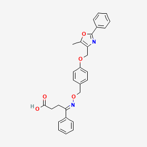 molecular formula C28H26N2O5 B1671757 Imiglitazar CAS No. 250601-04-8