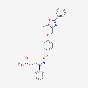 molecular formula C28H26N2O5 B1671757 伊米格列扎 CAS No. 250601-04-8