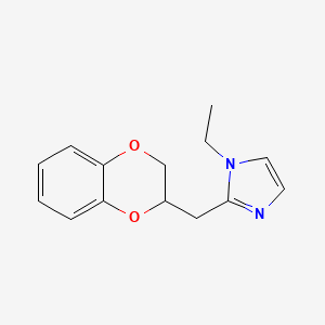 molecular formula C14H16N2O2 B1671758 Imiloxan CAS No. 81167-16-0