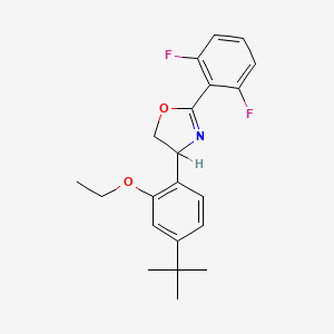 molecular formula C21H23F2NO2 B1671765 Etoxazole CAS No. 153233-91-1