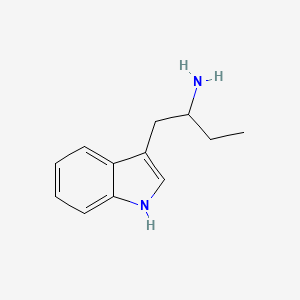 molecular formula C12H16N2 B1671773 Etryptamine CAS No. 2235-90-7