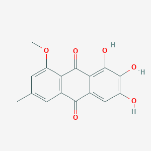 molecular formula C16H12O6 B1671787 Evariquinone CAS No. 594860-23-8