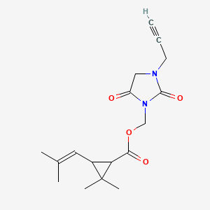molecular formula C17H21N2O4 B1671793 Imiprothrin CAS No. 72963-72-5