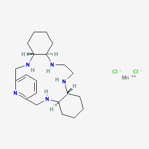 molecular formula C21H35Cl2MnN5 B1671796 Imisopasem Manganese CAS No. 218791-21-0