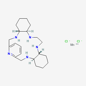 molecular formula C21H35Cl2MnN5 B1671796 Imisopasem manganese CAS No. 218791-21-0