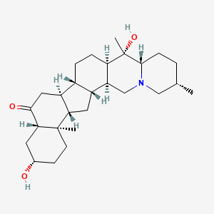 molecular formula C27H43NO3 B1671802 Imperialine CAS No. 61825-98-7