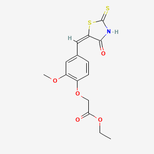 molecular formula C15H15NO5S2 B1671805 IMR-1 