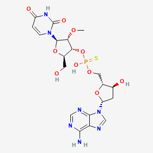 molecular formula C20H26N7O10PS B1671813 Inarigivir CAS No. 475650-36-3