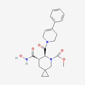methyl (5S,6S)-5-(hydroxycarbamoyl)-6-(4-phenyl3,6-dihydro-2H-pyridine-1-carbonyl)-7-azaspiro[2.5]octane-7-carboxylate