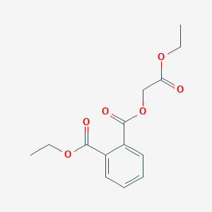 molecular formula C14H16O6 B167182 Ethyl phthalyl ethyl glycolate CAS No. 84-72-0