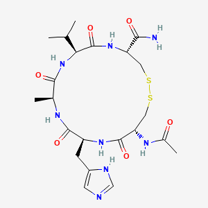 molecular formula C22H34N8O6S2 B1671831 Adh-1 CAS No. 229971-81-7