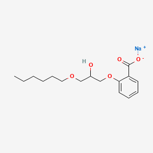 molecular formula C16H24NaO5 B1671834 CID 168012717 CAS No. 3478-44-2
