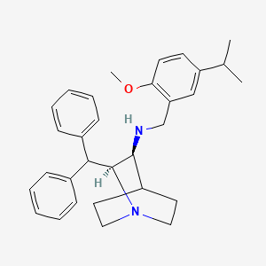 molecular formula C31H38N2O B1671842 Ezlopitant CAS No. 147116-64-1