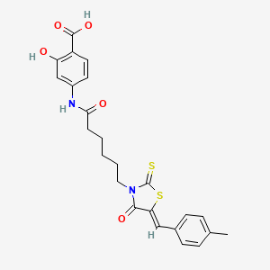 molecular formula C24H24N2O5S2 B1671844 F1063-0967 