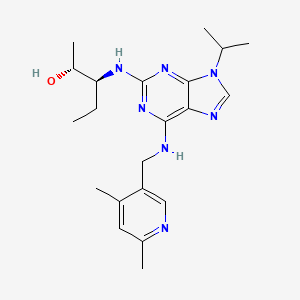 molecular formula C21H31N7O B1671856 Fadraciclib CAS No. 1070790-89-4