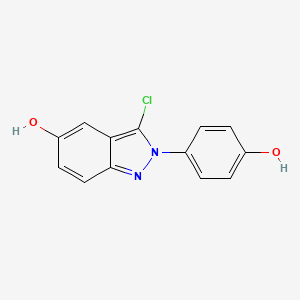 molecular formula C13H9ClN2O2 B1671865 Indazole-Cl CAS No. 848142-62-1