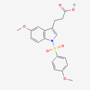 molecular formula C19H19NO6S B1671868 Indeglitazar CAS No. 835619-41-5