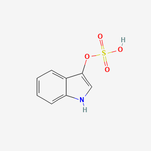 molecular formula C8H7NO4S B1671872 Indoxyl sulfate CAS No. 487-94-5