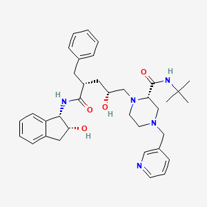 molecular formula C36H47N5O4 B1671878 Indinavir, threo- CAS No. 360558-79-8