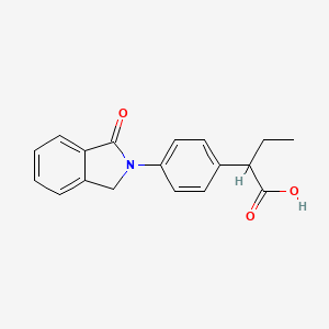 molecular formula C18H17NO3 B1671881 Indobufen CAS No. 63610-08-2